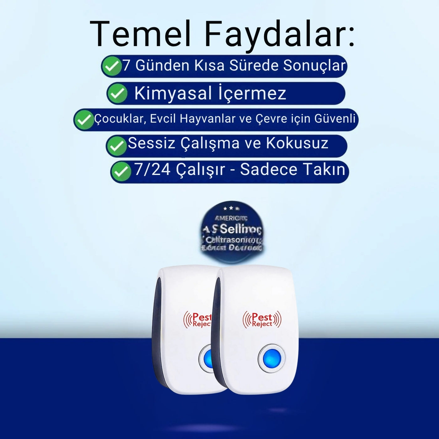 Hasarex™ 2025 Geliştirilmiş Haşere Kovucu