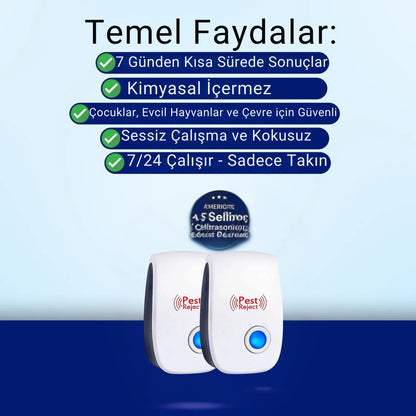 Hasarex™ 2025 Geliştirilmiş Haşere Kovucu